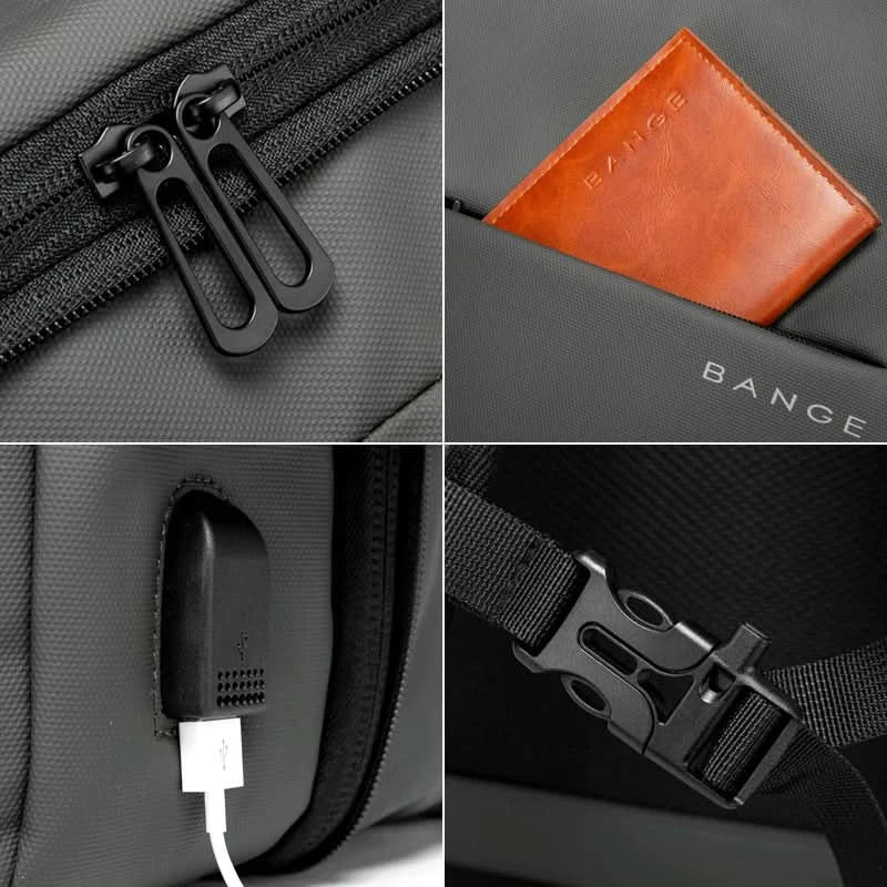 UrbanEdge Executive Backpack with Ample Storage and Tech Pocket