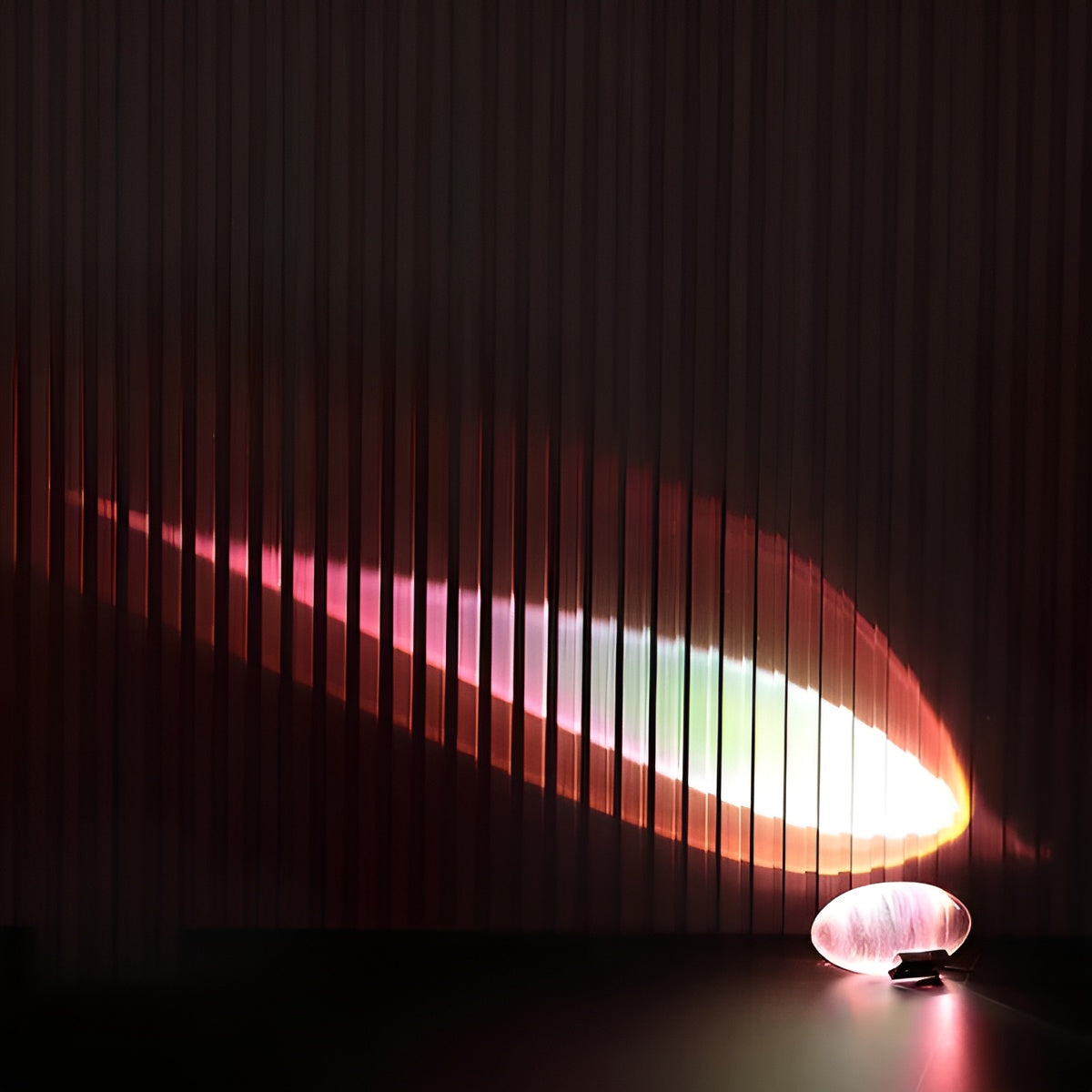Warm Mood Lighting Oval Lamp for Tables