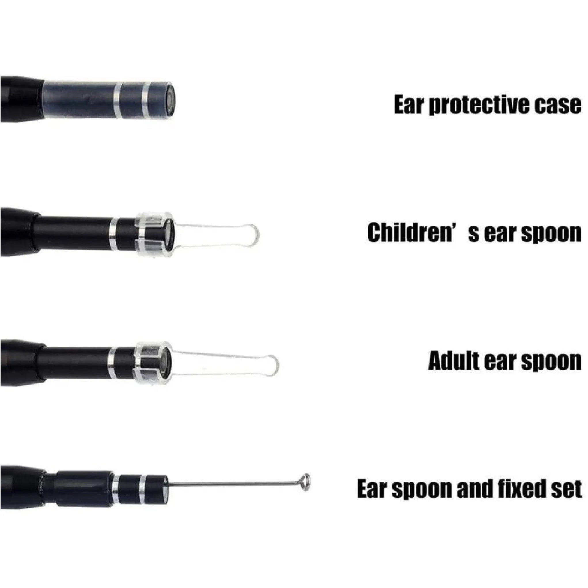 LED Light Camera Ear Inspection Endoscope - Professional Tool