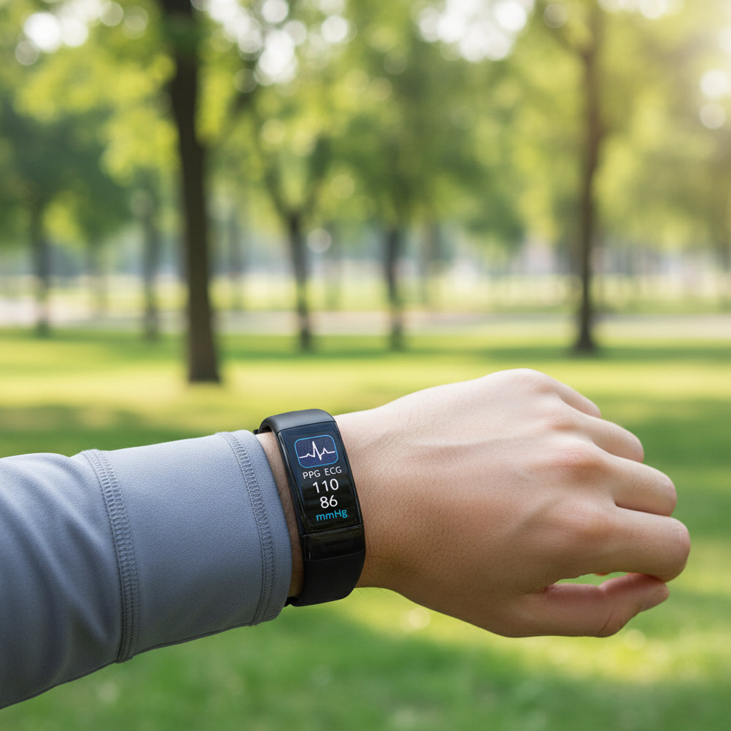 HealthSync Elite Smart Band with Comprehensive Monitoring