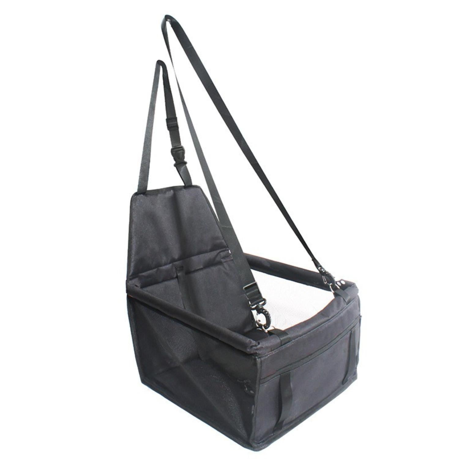 Elevated Dog Car Seat with Waterproof Material and Non-Slip Base for Safe Travel