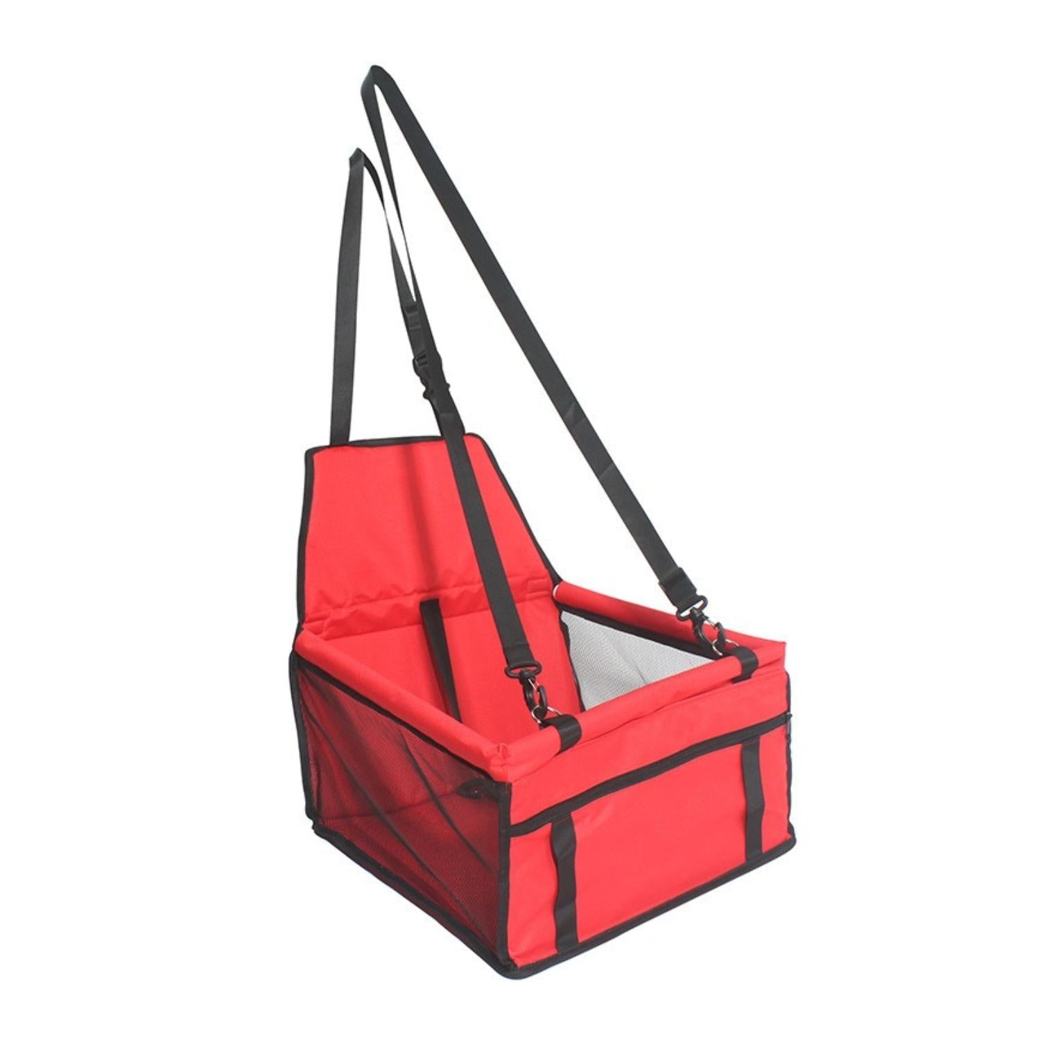 Elevated Dog Car Seat with Waterproof Material and Non-Slip Base for Safe Travel