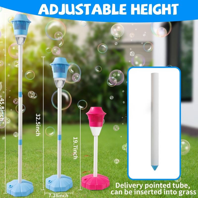 Adjustable Height Bubble Blower Machine – Portable Automatic Maker for Parties