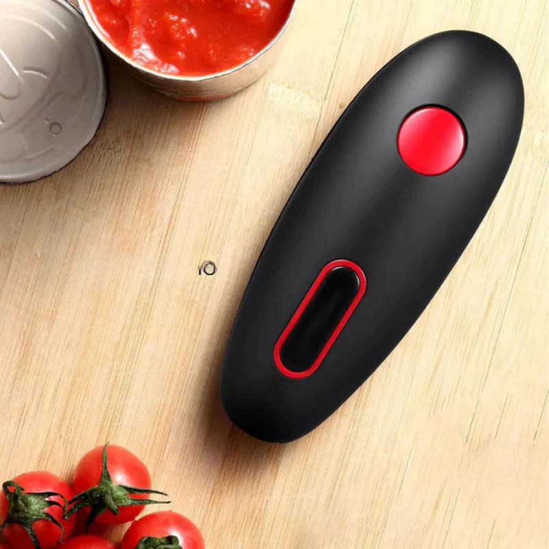 One-Touch Electric Can Opener – Effortless Kitchen Helper