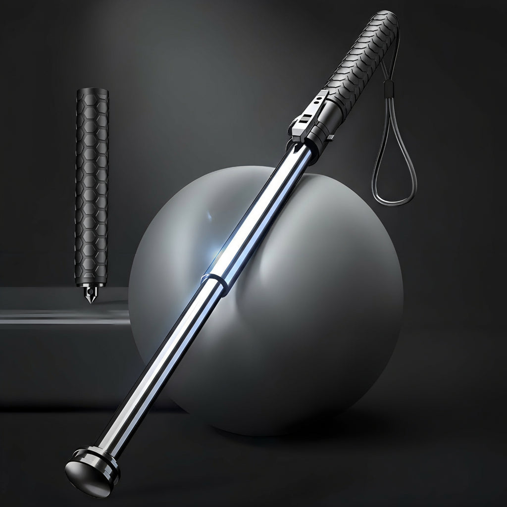 Self-Defense Walking Stick with Quick-Release Feature | Adjustable Ergonomic Design for Better Stability