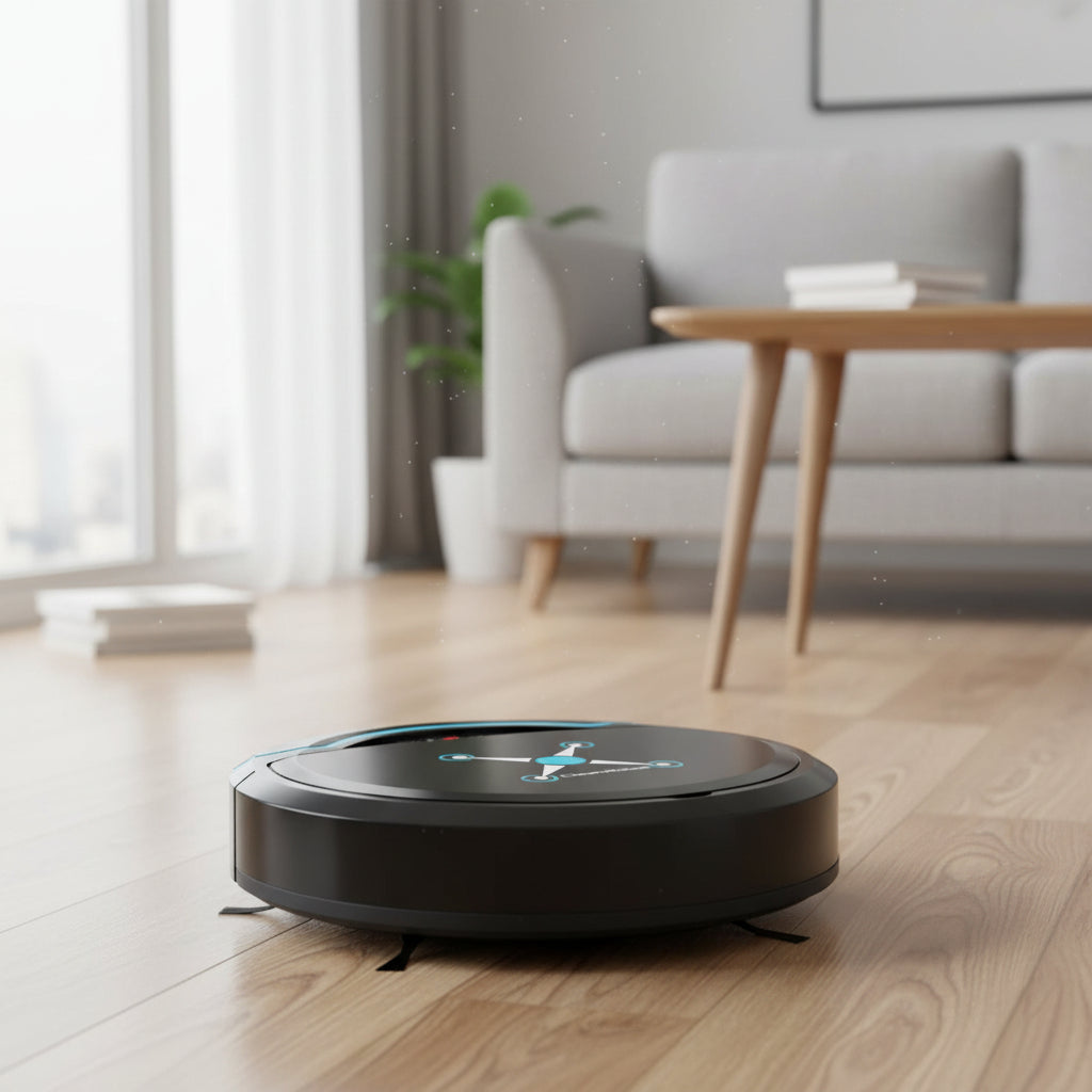 EffortlessClean Pro Robot Vacuum with Smart Navigation and Mopping