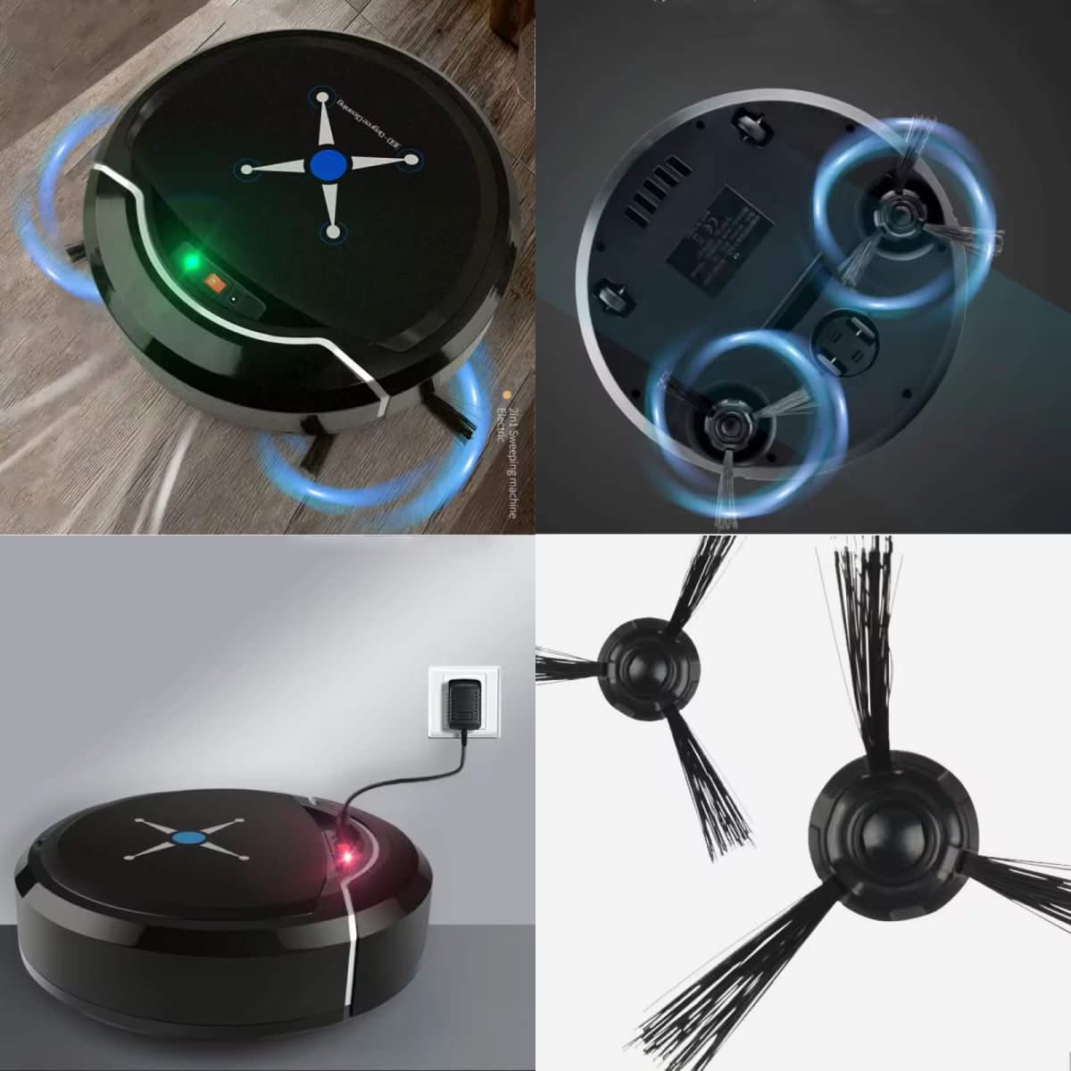 EffortlessClean Pro Robot Vacuum with Smart Navigation and Mopping
