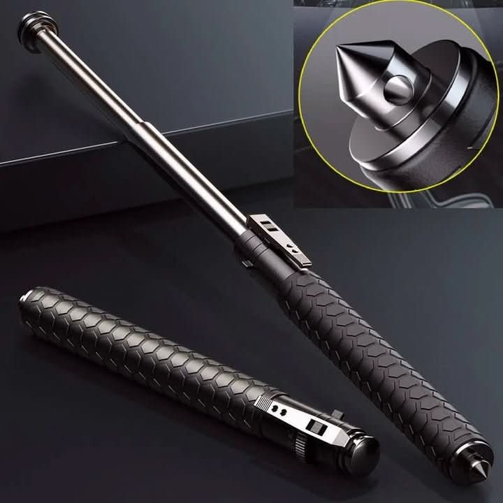 Adventure Shield Trekking Pole with Integrated Safety Features