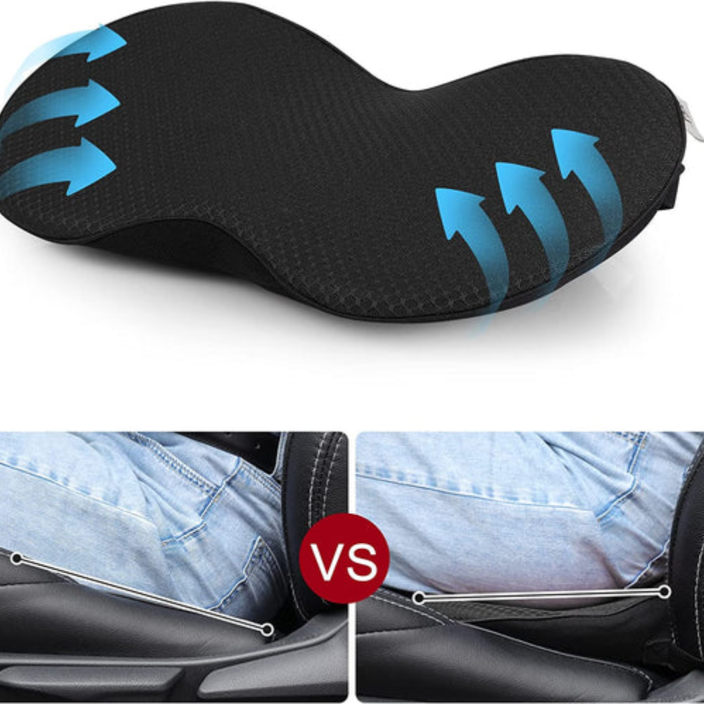 Booster Cushion for Car Seats - Enhanced Comfort for Short Drivers
