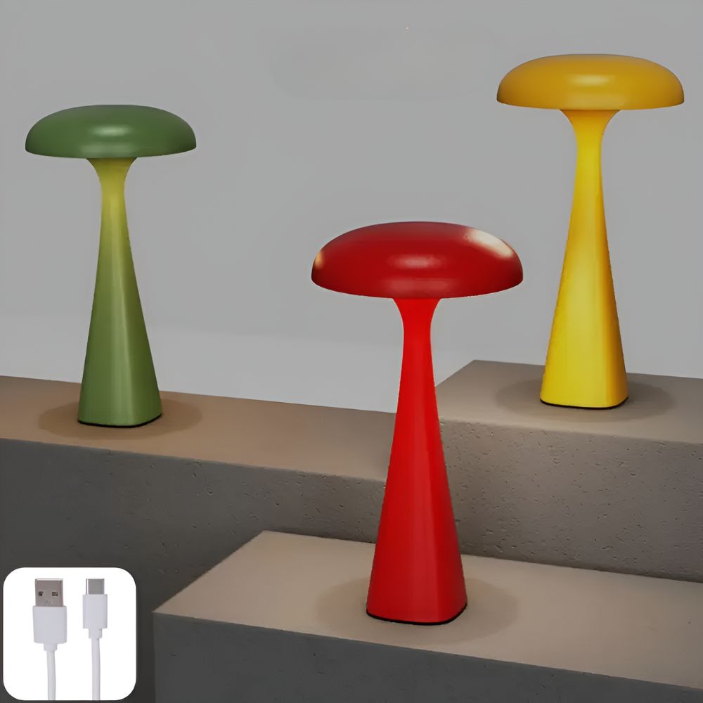 LumaWave – Modern Jellyfish-Inspired Desk Lamp for Every Space