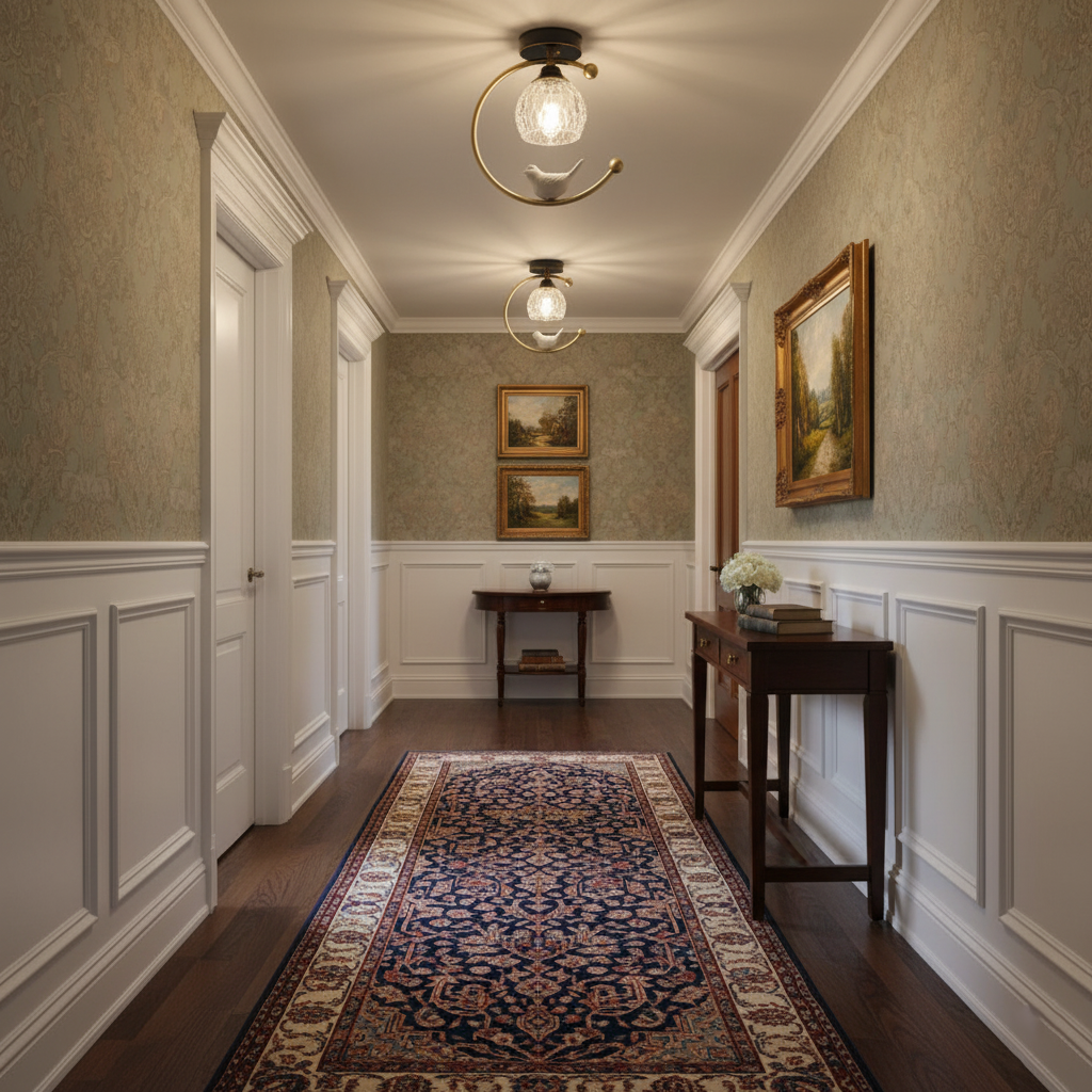Elegant Ceramic Ceiling Light Fixture for Charming Spaces
