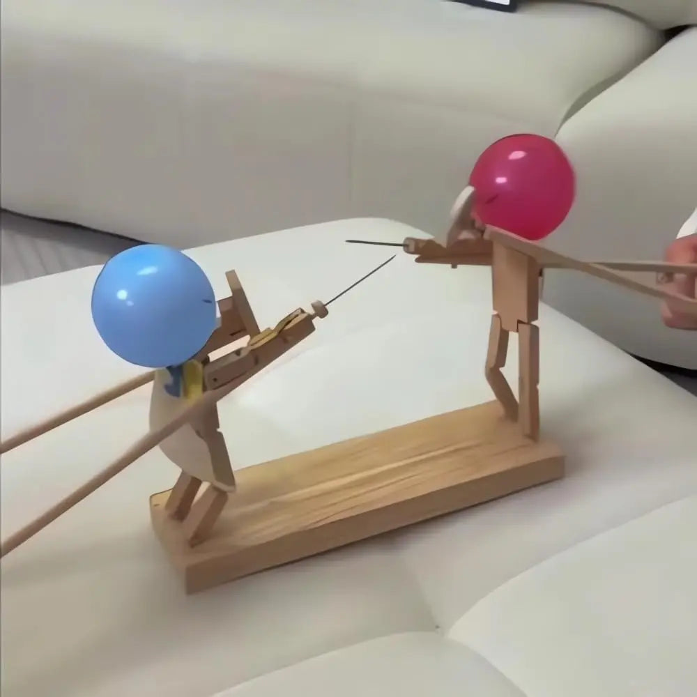 Exciting Indoor Balloon Battle with Duel Sword Game