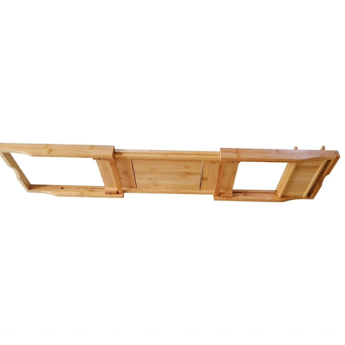 Serenity Bamboo Bath Caddy with Expandable Shelf