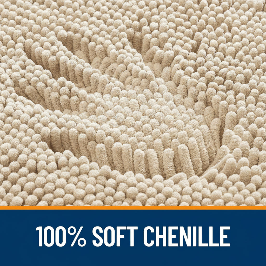 Ultra-Absorbent Non-Slip Bath Mat for Ultimate Comfort