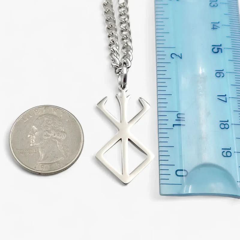 ValorEdge Strength Rune Stainless Steel Pendant