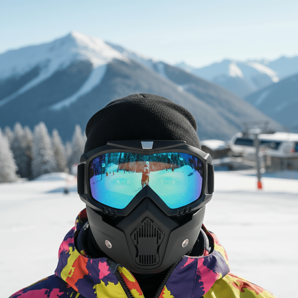 FrostGuard Elite Full-Face Ski Mask with Impact-Resistant Frame