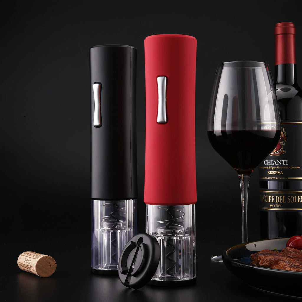 Effortless Wine Bottle Opener – Quick and Cordless Cork Removal