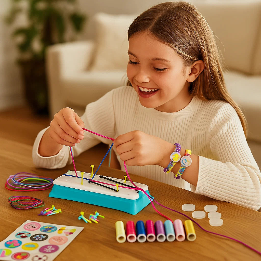 Fun Friendship Bracelet Creation Set for Kids