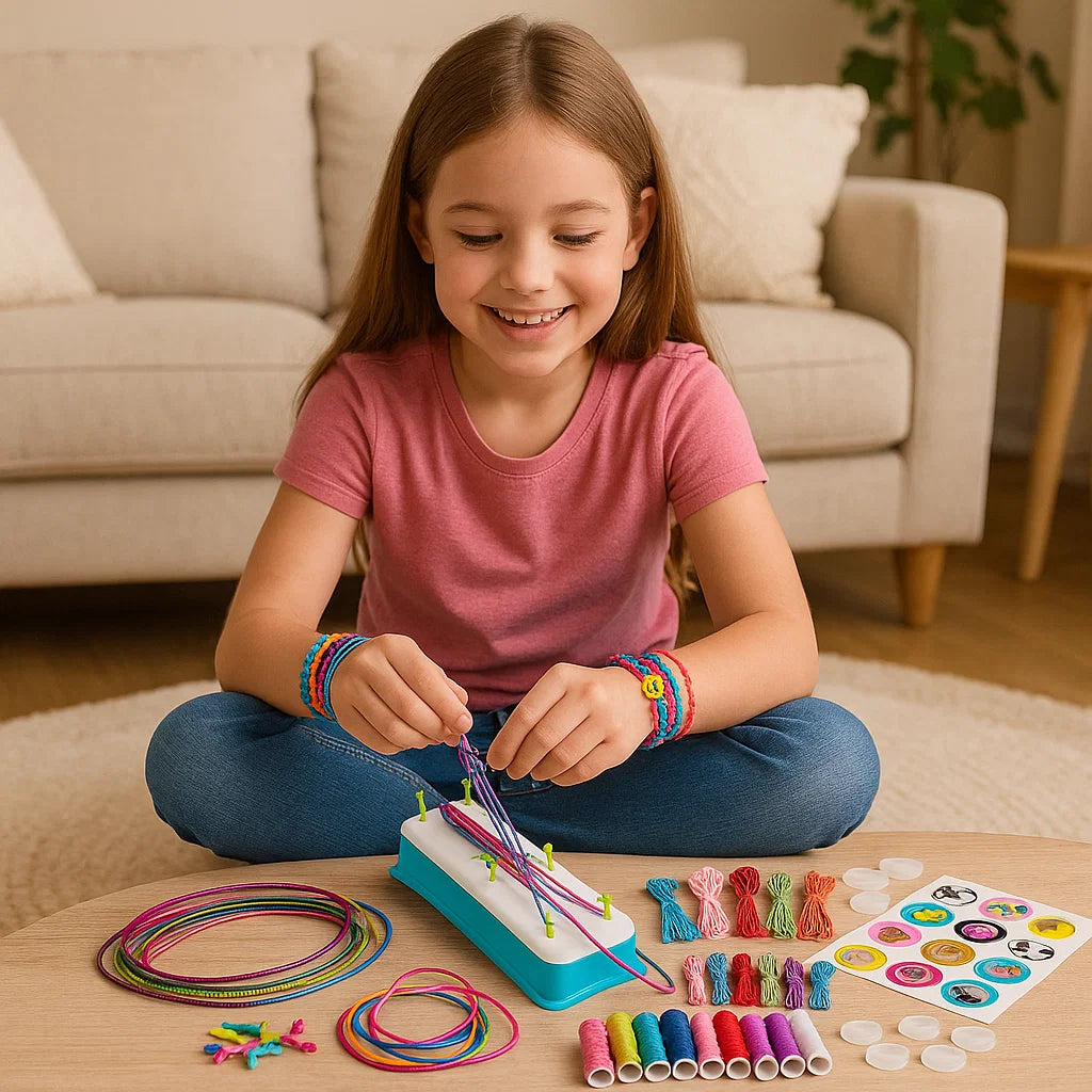 Fun Friendship Bracelet Creation Set for Kids