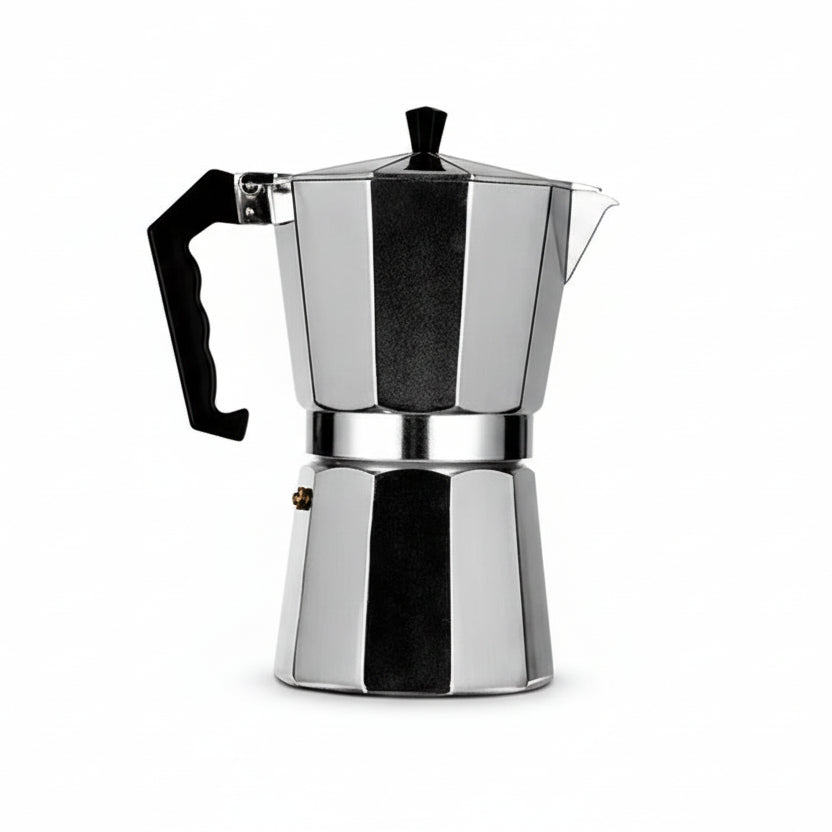 EspressoCraft Portable Aluminum Espresso Maker for Bold Brews
