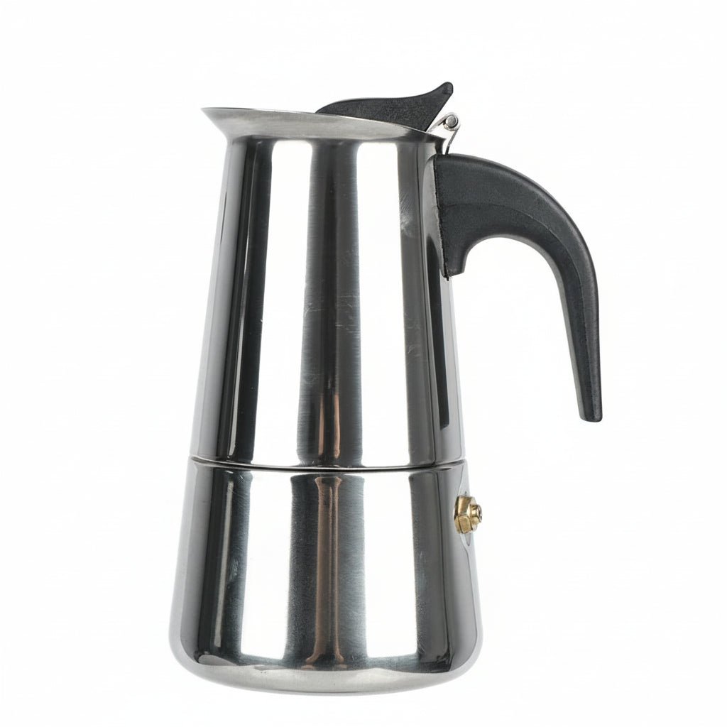 EspressoCraft Portable Aluminum Espresso Maker for Bold Brews
