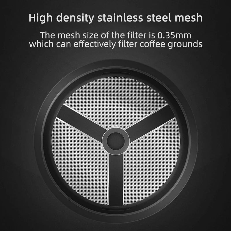 TravelBrew Compact 450 ml French Press with Steel Filter
