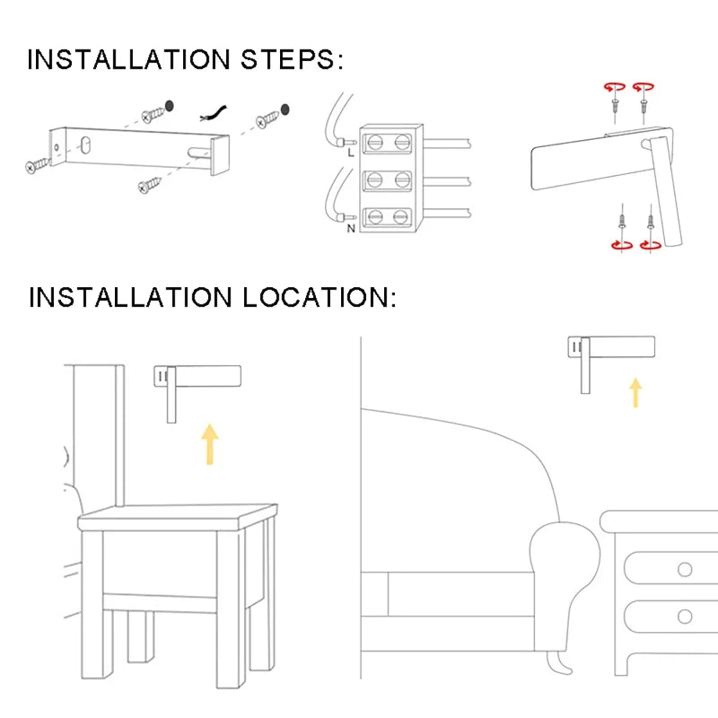 FlexiGlow Adjustable LED Lamp for Cozy Bedroom Lighting