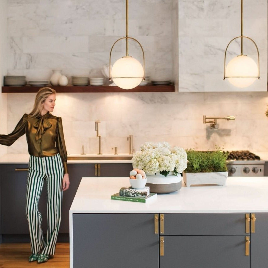 Elysian Opal Glass Pendant Light for Stylish Interiors
