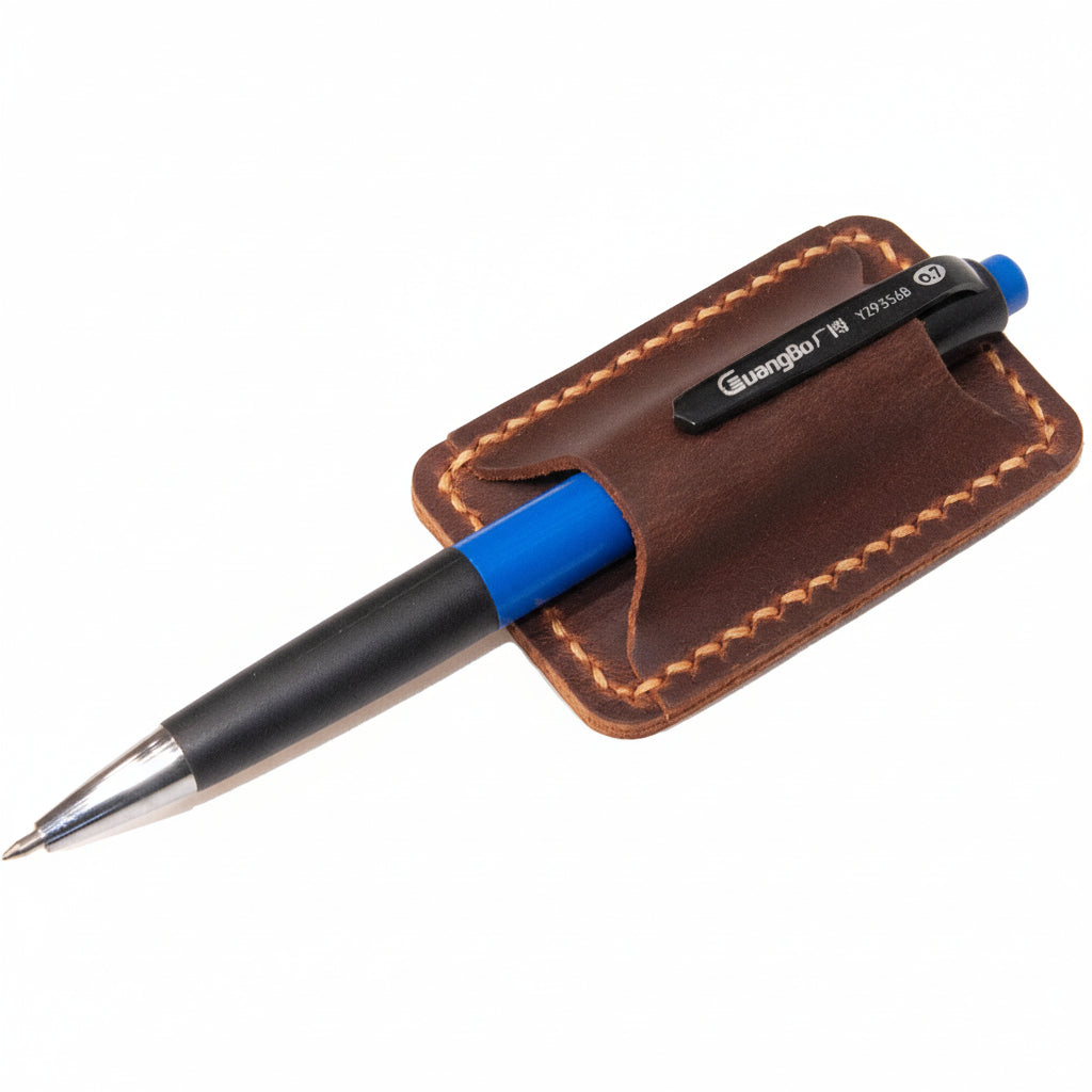 Elegant Leather Clip for Pens - Perfect Journal Accessory