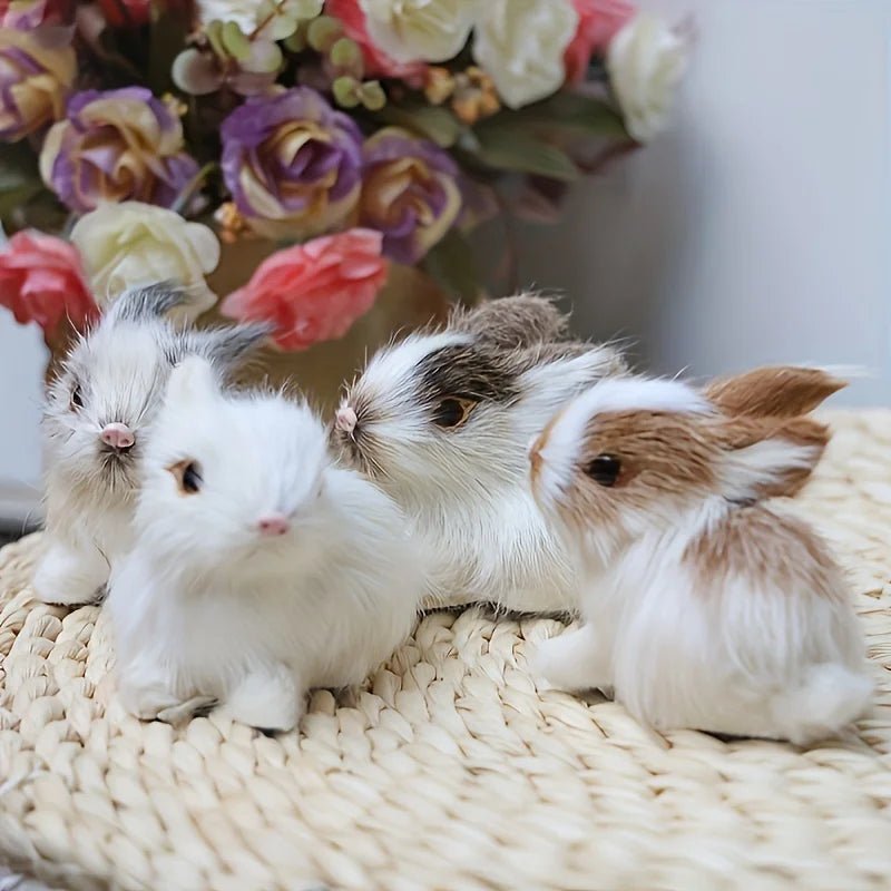 Charming Bunny Figurine Collection for Seasonal Elegance