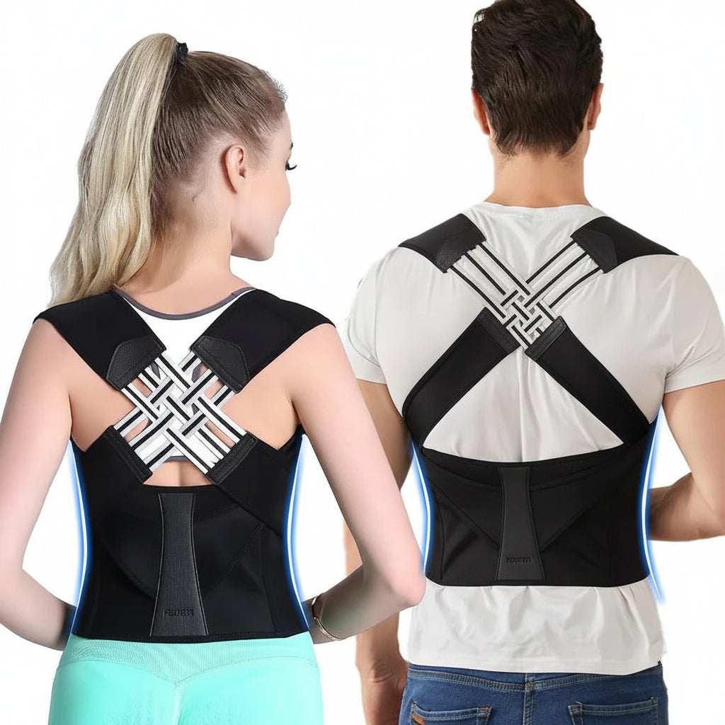 Versatile Upper Back Support Brace for Enhanced Posture