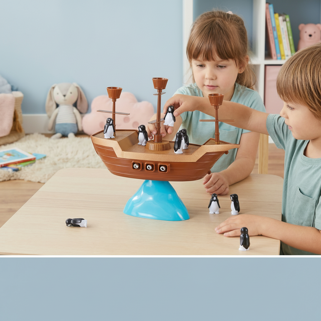 Ahoy Balance Challenge: Stacking Game for Young Explorers