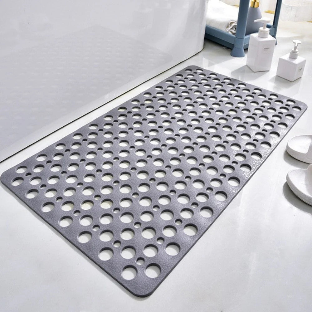 Non-Slip Shower Mat with Drainage Design for Safe Bathing