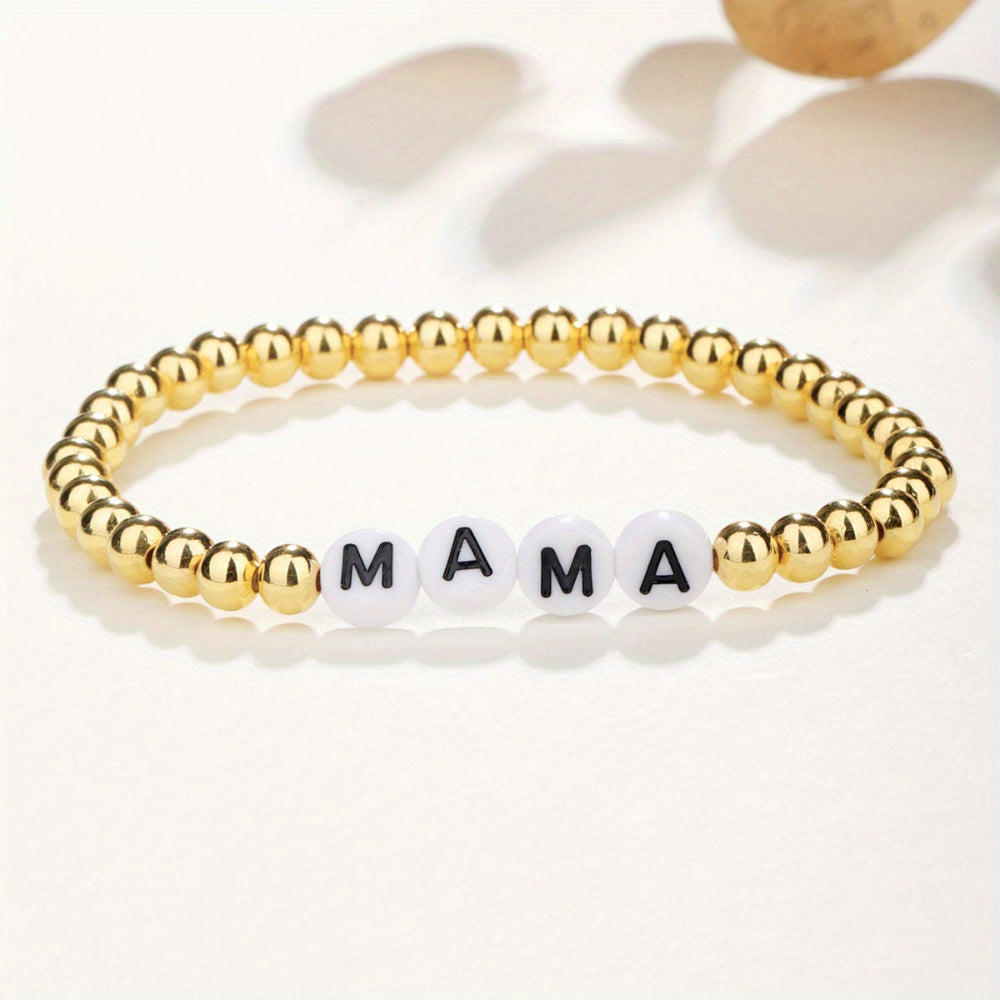 Customizable Letter Bead Bracelet for Thoughtful Gifting