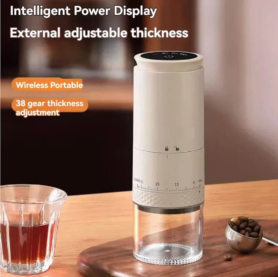 SmartBrew Electric Coffee Grinder with 38 Custom Grind Settings