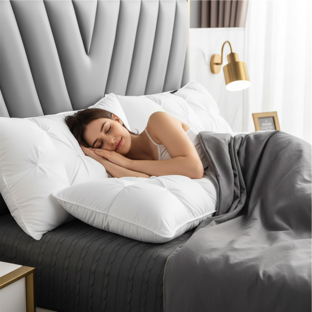 Ergonomic Sleep Pillow for Enhanced Neck Support