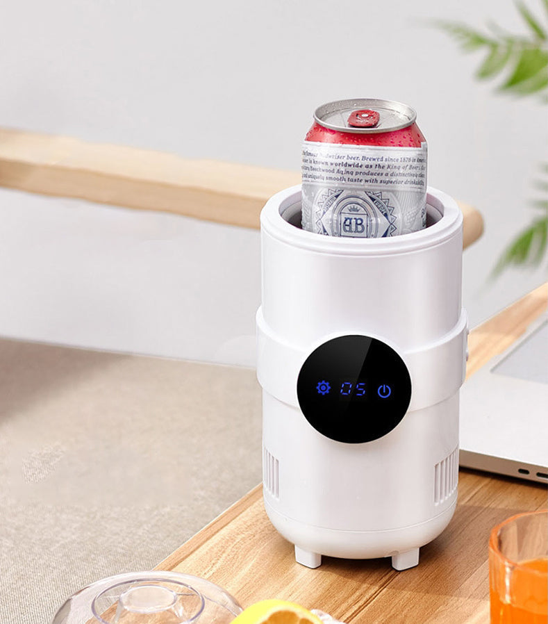 Portable Electric Cup Holder with Temperature Regulation for Drinks