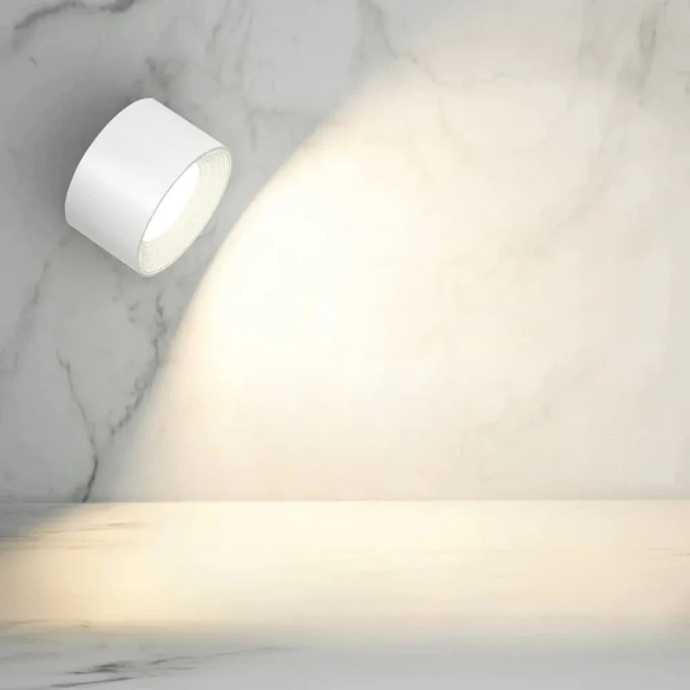 Magnetic Rechargeable LED Wall Lamp with Adjustable Brightness