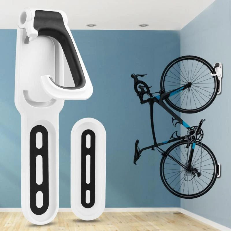 Space-Saving Vertical Bike Storage and Organizer System
