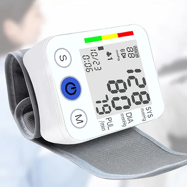 Digital Arm Cuff Blood Pressure Monitor with Display