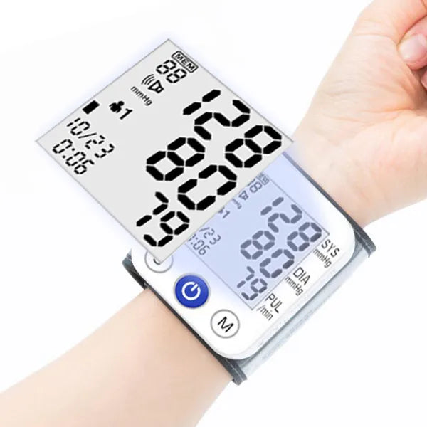 Digital Arm Cuff Blood Pressure Monitor with Display
