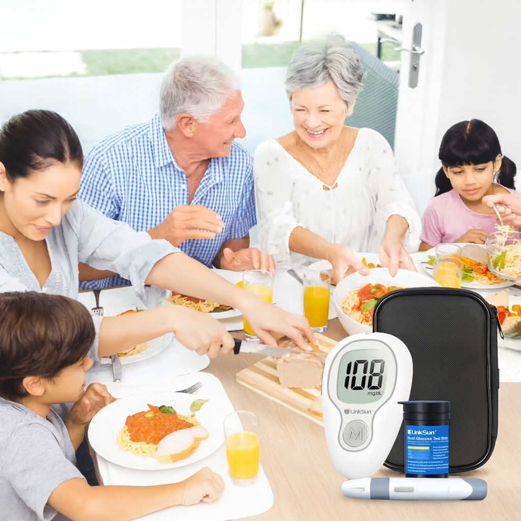 Digital Blood Sugar Tester - Complete Glucose Testing Kit