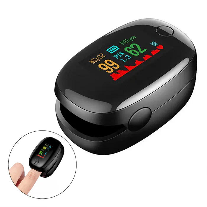 LED Display Blood Sugar Monitor and Pulse Oximeter