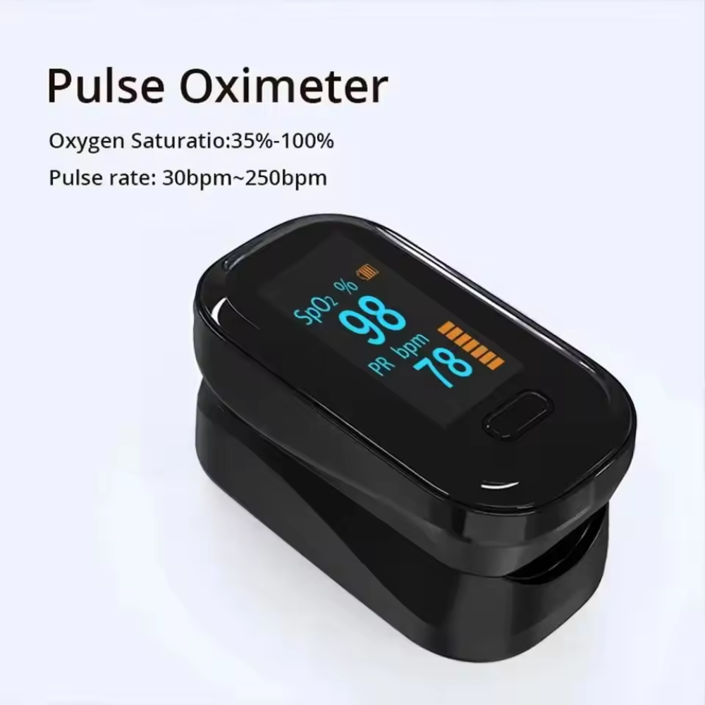 Glucose Meter and Pulse Oximeter with OLED Display