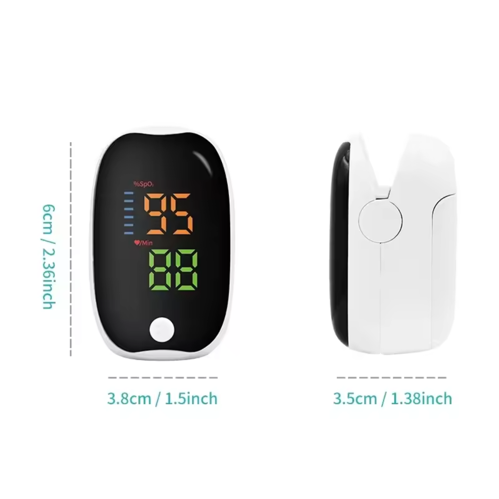 LED Display Blood Glucose Monitor and Pulse Oximeter
