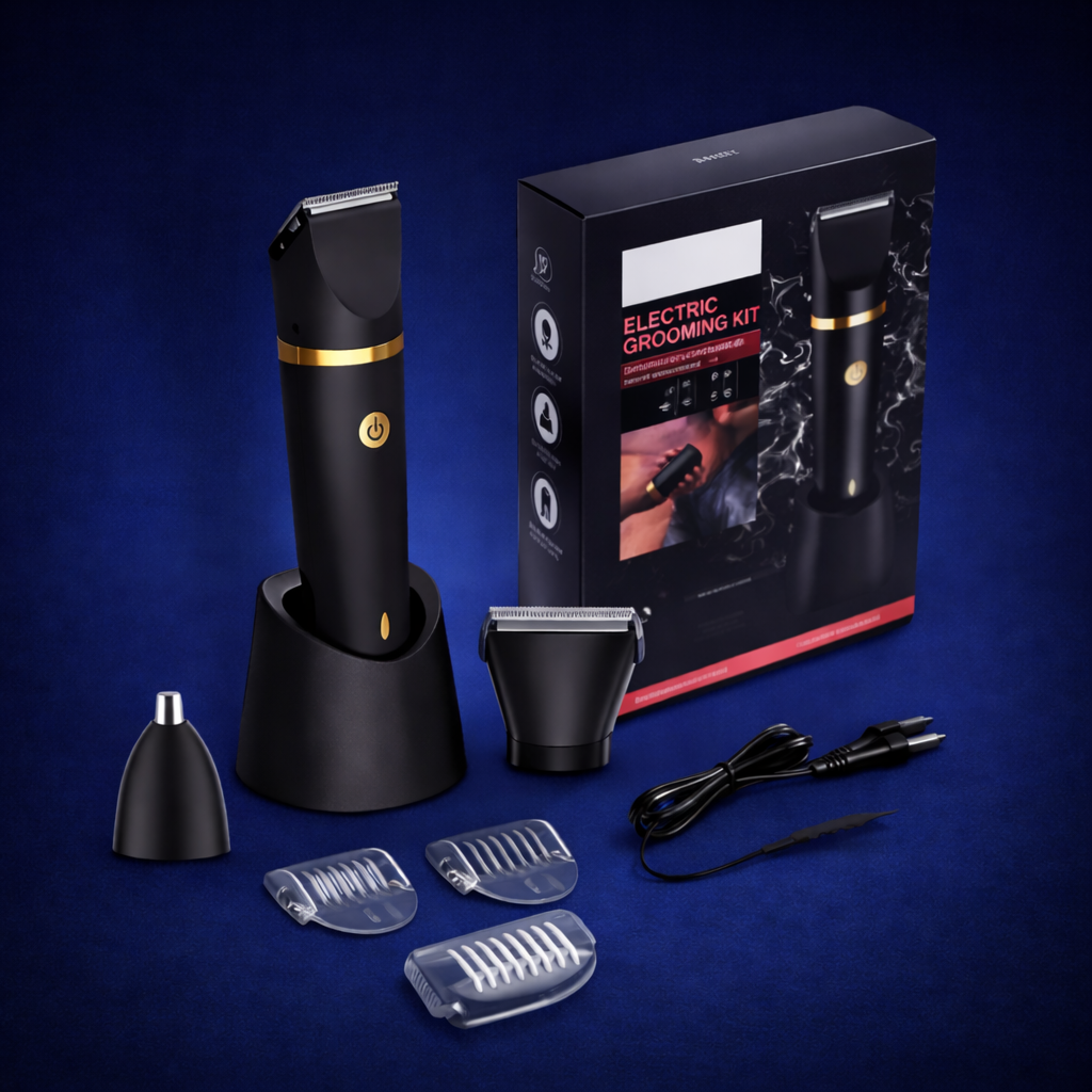Versatile Electric Trimmer for Complete Body Grooming