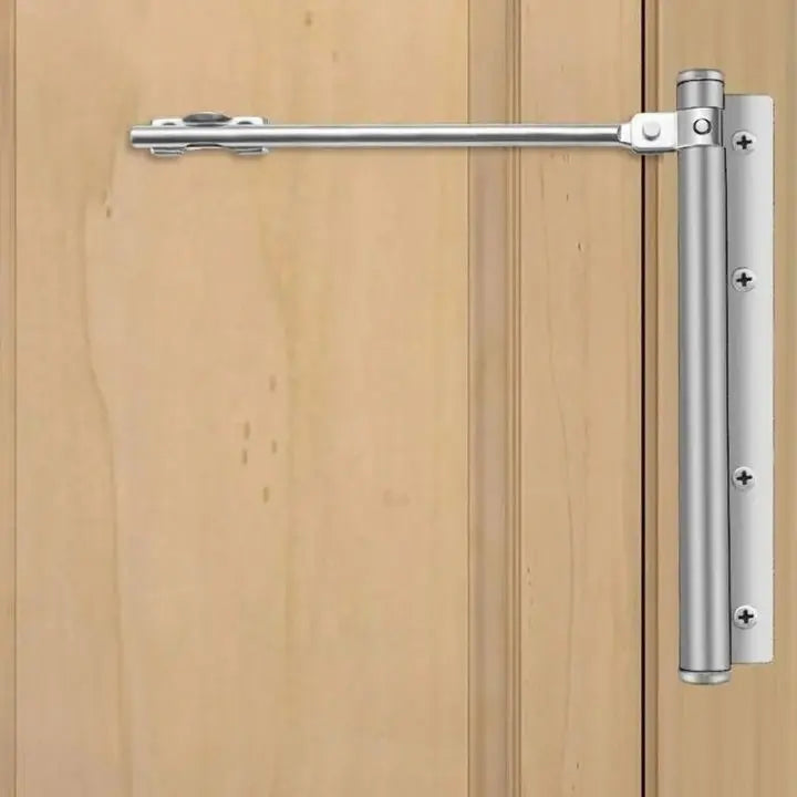 Adjustable Force Automatic Door Closer – Quiet Self-Closing Mechanism for Safety