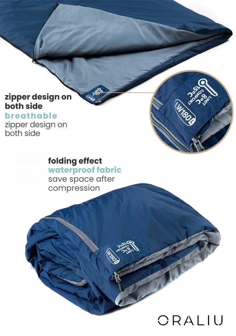 Lightweight Summer Sleeping Bag – Compact for Outdoor Use