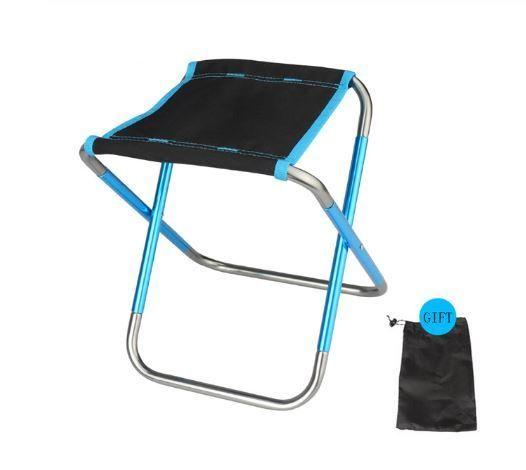 Lightweight Portable Folding Chair with Sturdy Aluminum Frame for Camping