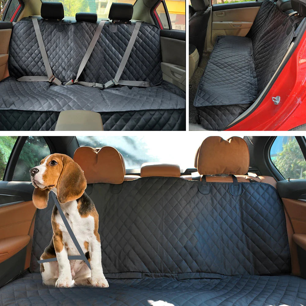 Scratch-Resistant Waterproof Car Seat Cover for Dogs – Vehicle Protection